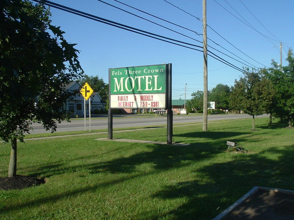 Fels Three Crown Motel Clarence Exterior foto